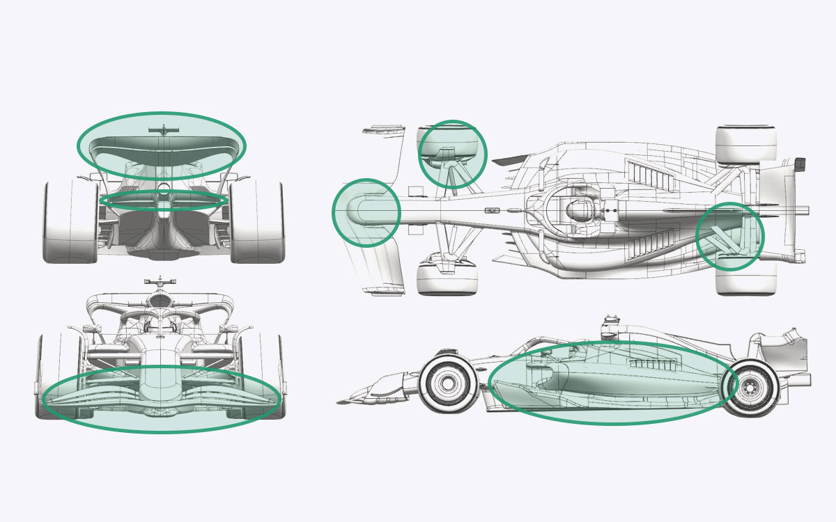 アストンマーチンAMR25のアップデート箇所、2025年F1オーストラリアGP