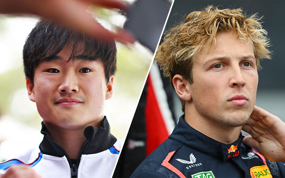 角田裕毅（レーシング・ブルズ）とリアム・ローソン（レッドブル）、2025年F1オーストラリアGP