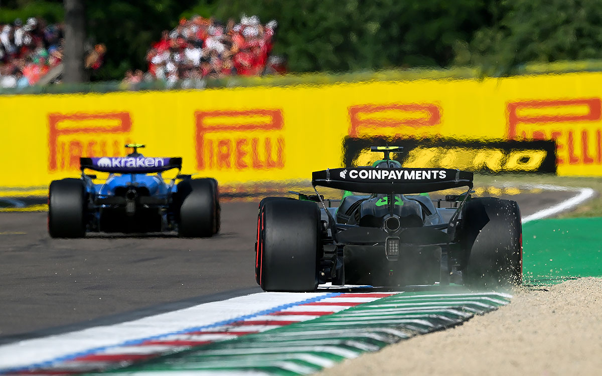 イモラ・サーキットでキック・ザウバーC45・フェラーリをドライブするガブリエル・ボルトレート、2025年5月17日(土) F1エミリア・ロマーニャGP予選