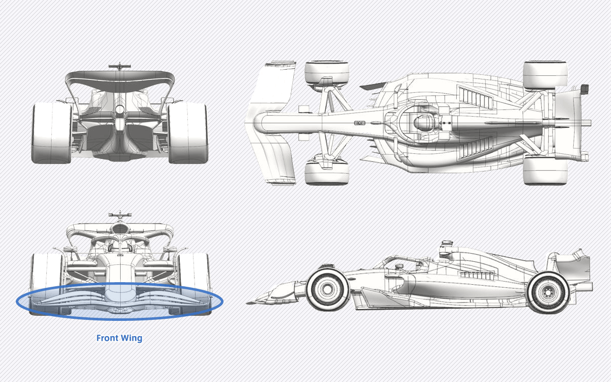 レッドブル・レーシングRB21に投入された空力アップグレード箇所、2025年5月30日F1スペインGP初日（カタロニア・サーキット）