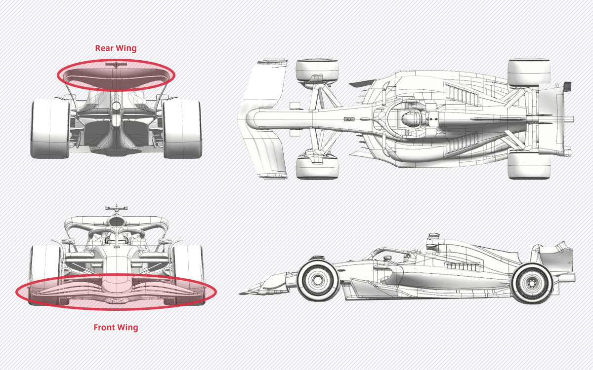 スクーデリア・フェラーリSF-25に投入された空力アップグレード箇所、2025年5月30日F1スペインGP初日（カタロニア・サーキット）