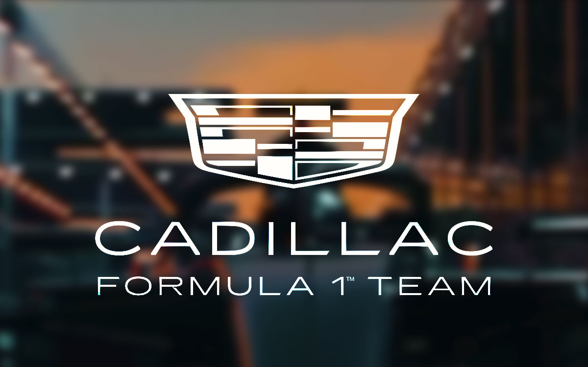 キャデラックF1チームのロゴ、2025年5月3日
