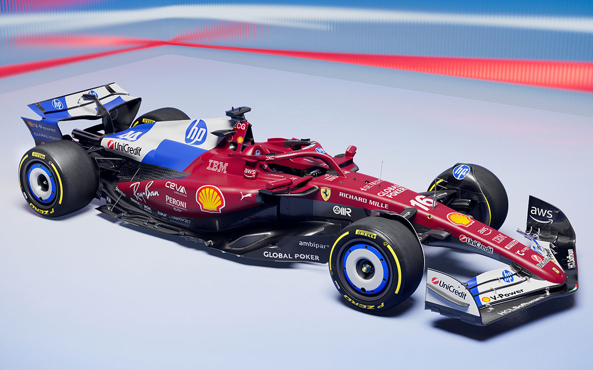 スクーデリア・フェラーリが2025年F1マイアミGPでSF-25に導入するスペシャルリバリー (3)