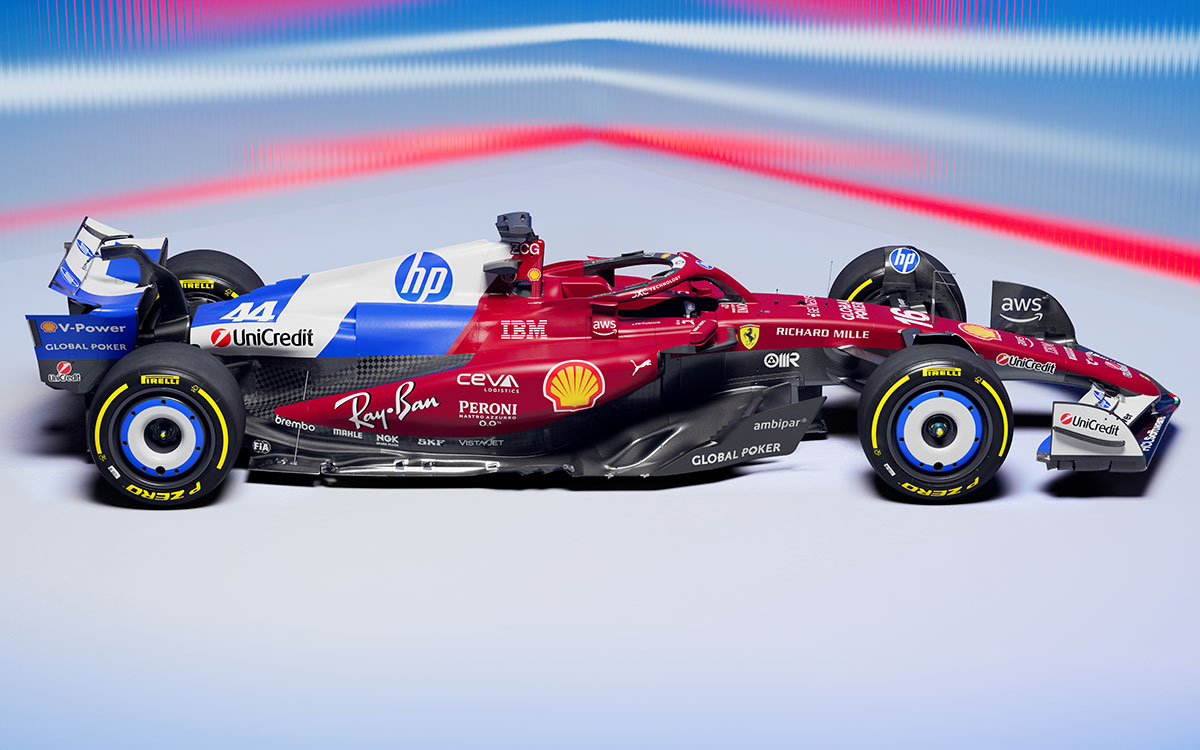 スクーデリア・フェラーリが2025年F1マイアミGPでSF-25に導入するスペシャルリバリー (4)