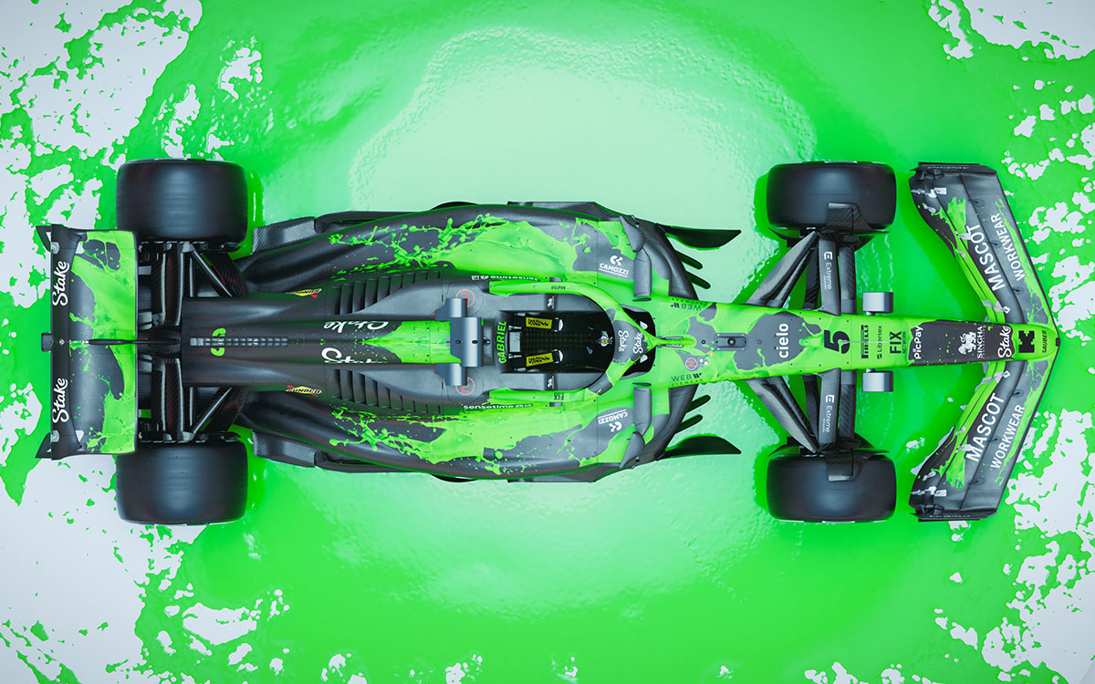 2025年F1マイアミGPでザウバーC45に導入されるスペシャルリバリー (2)