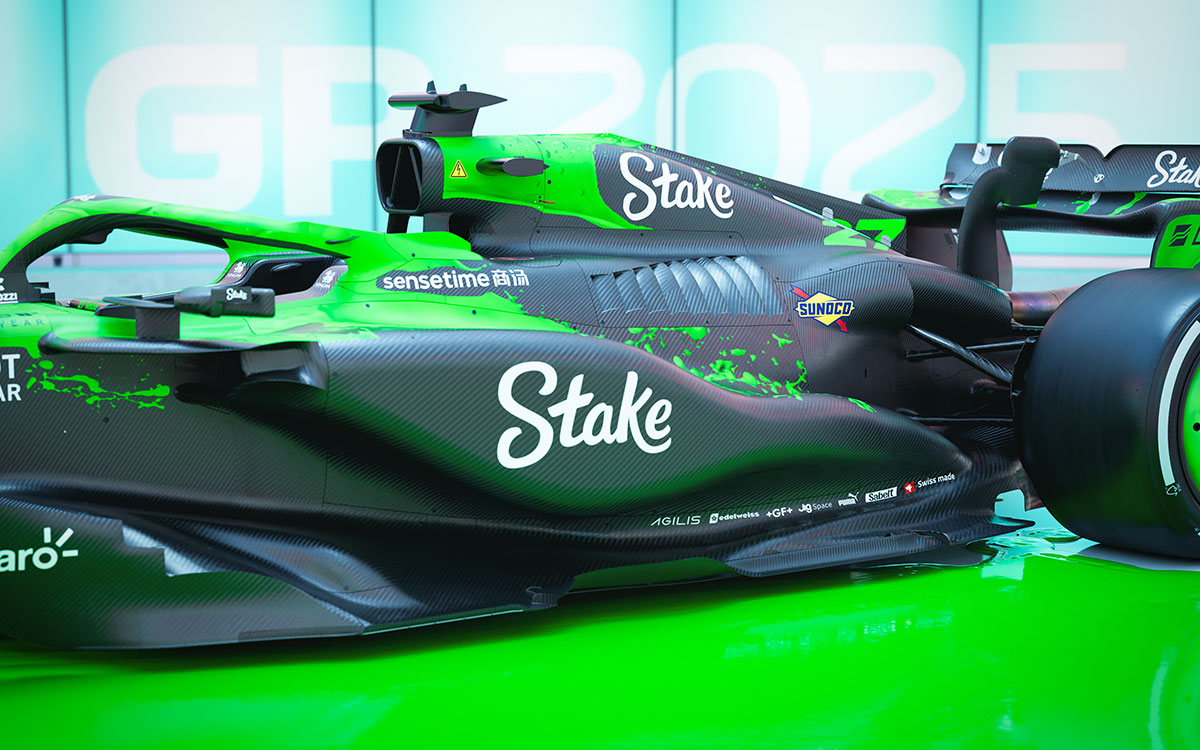 2025年F1マイアミGPでザウバーC45に導入されるスペシャルリバリー (4)