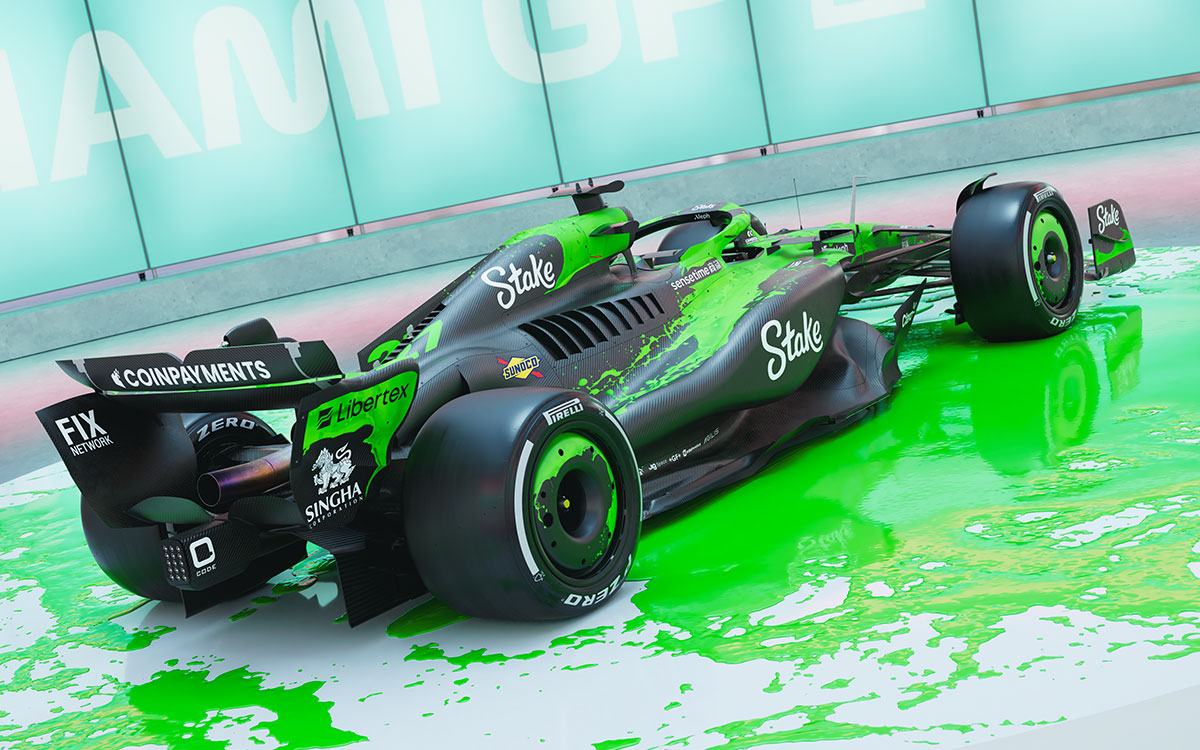 2025年F1マイアミGPでザウバーC45に導入されるスペシャルリバリー (5)