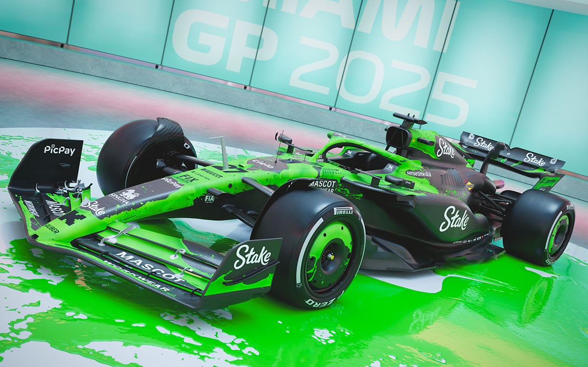 2025年F1マイアミGPでザウバーC45に導入されるスペシャルリバリー (6)