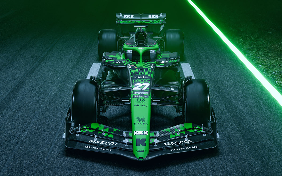 ザウバーがF1スペインGPでC45に導入する”ピクセル・パーフェクト”リバリー、2025年5月28日 (1)