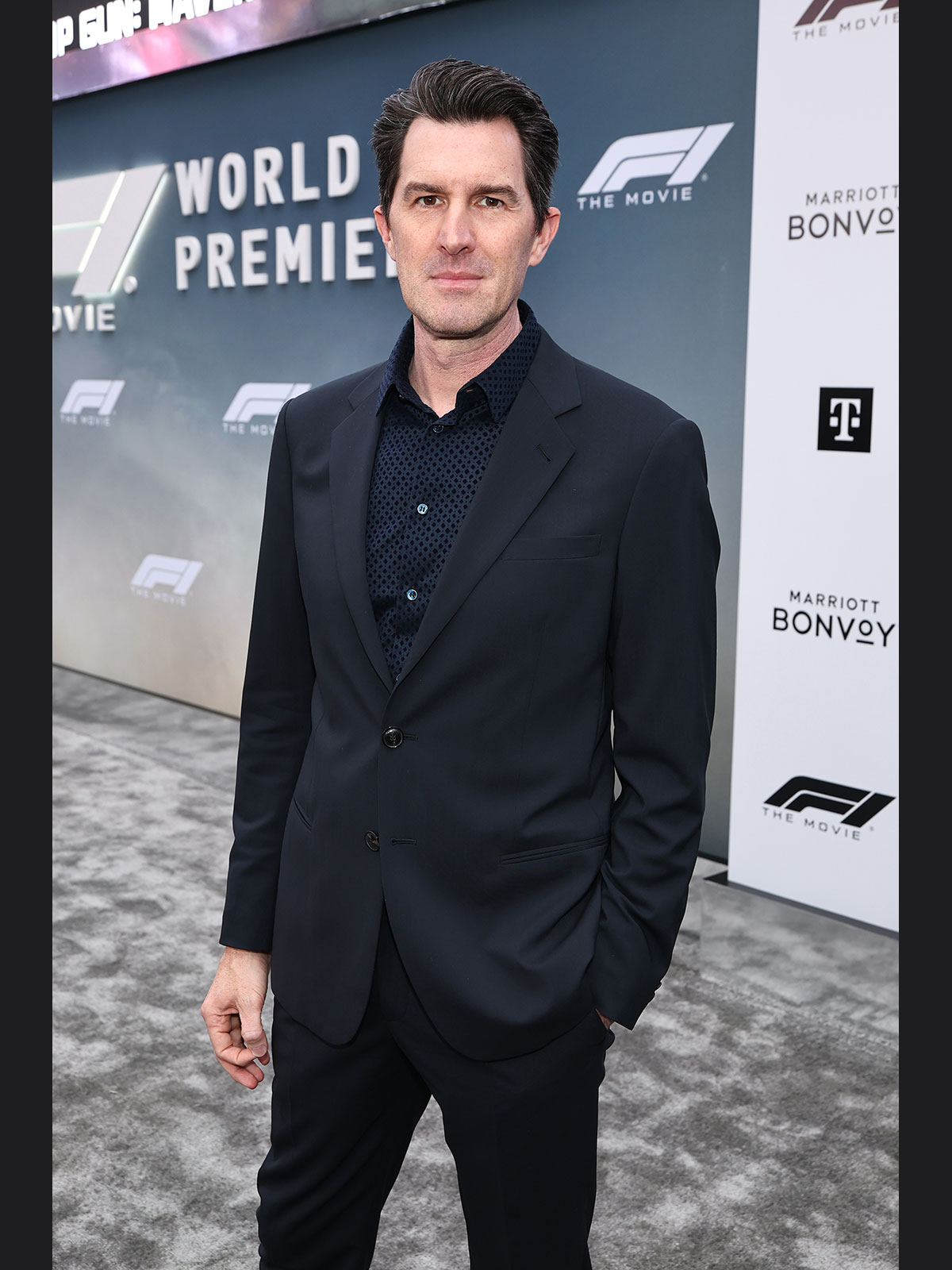 ジョセフ・コシンスキー監督、6月16日に米ニューヨーク・タイムズスクエアで行われた映画『F1：The Movie（邦題：F1／エフワン）』のワールドプレミアにて