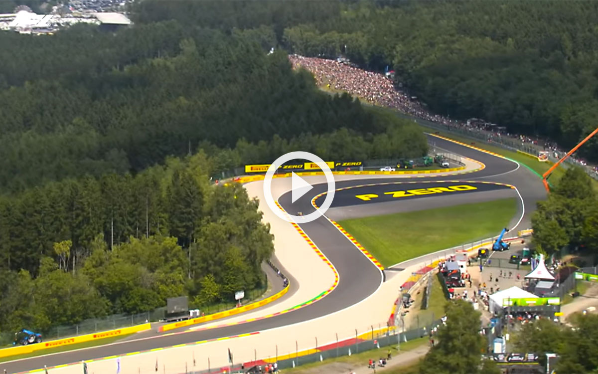 2025年F1ベルギーGP-FP1ハイライト動画-2025年7月25日スパ・フランコルシャン