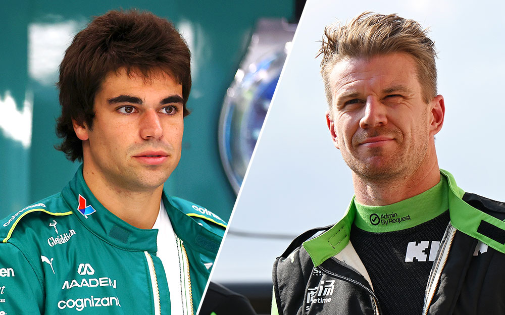 ランス・ストロール(アストンマーチン)とニコ・ヒュルケンベルグ(ザウバー)、2025年F1ベルギーGP