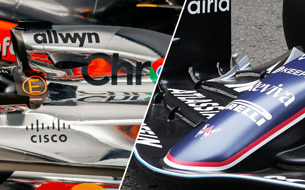 2025年F1イギリスGPでマクラーレンとウィリアムズが導入するスペシャルリバリー