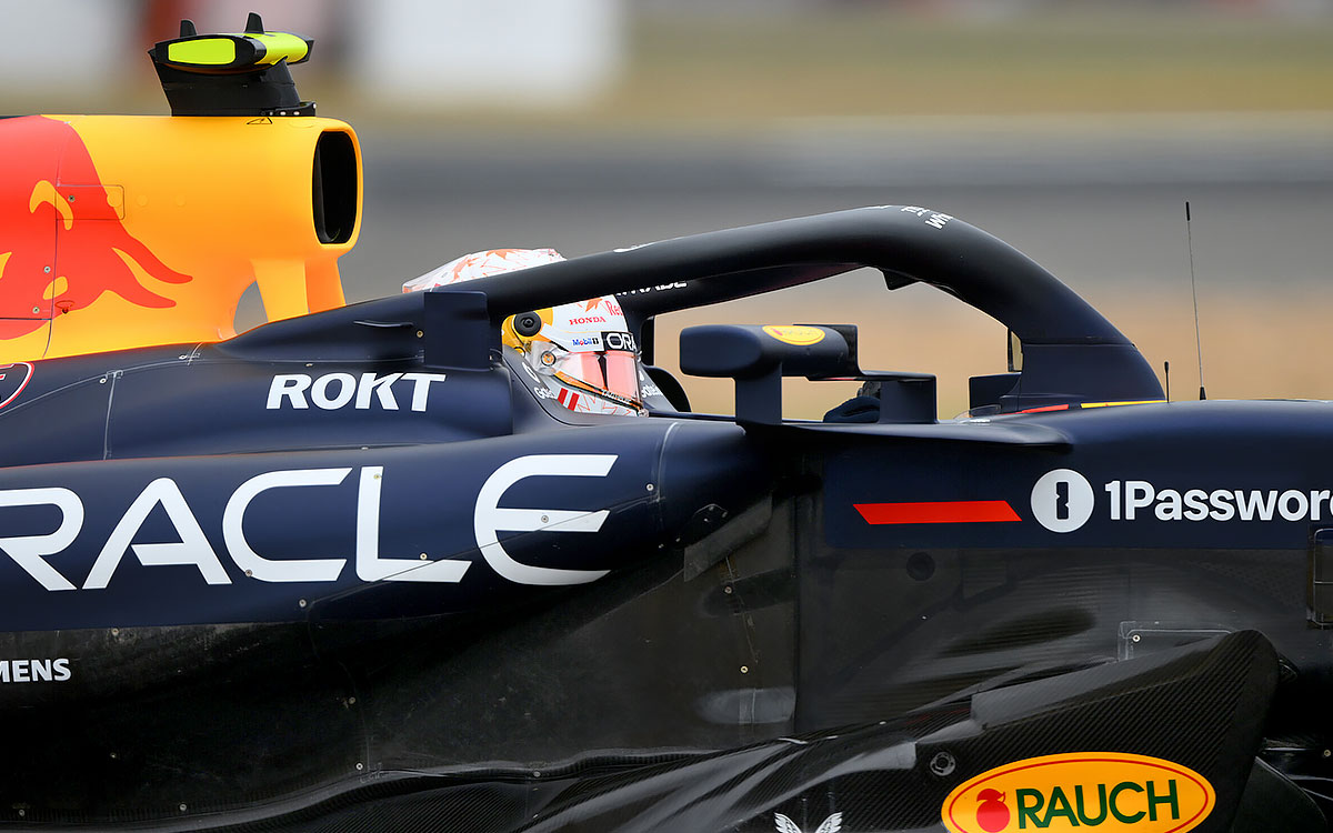 最終プラクティスで周回を重ねる角田裕毅(レッドブル)、2025年7月5日(土) F1イギリスGP(シルバーストン・サーキット)