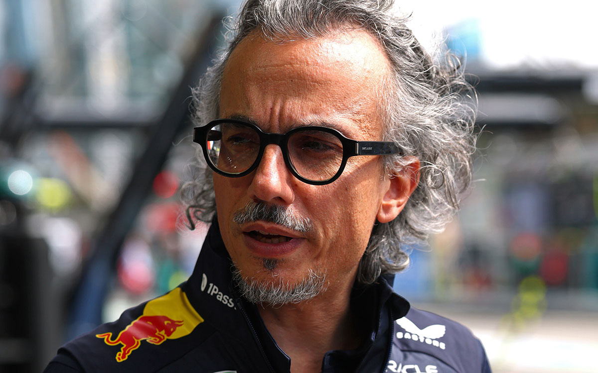 ローラン・メキーズ(レッドブル・レーシング代表)、2025年9月20日(土) F1アゼルバイジャンGP最終プラクティス(バクー市街地コース)