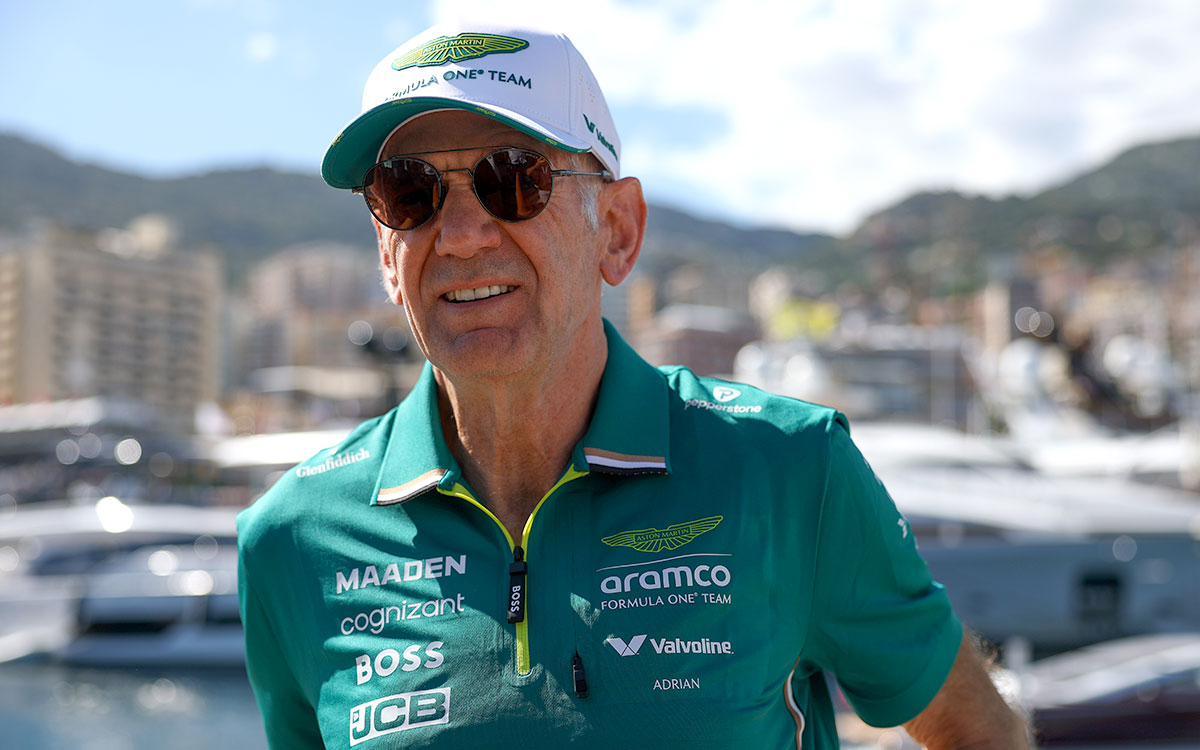 アストンマーチンのマネージング・テクニカル・パートナーを務めるエイドリアン・ニューウェイ、2025年F1モナコGP