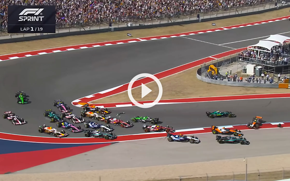2025年F1アメリカGP-スプリントハイライト動画-2025年10月18日サーキット・オブ・ジ・アメリカズ