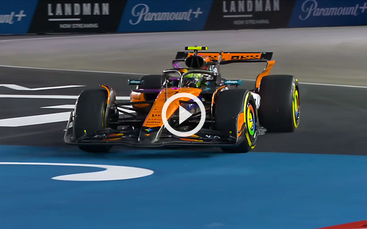 2025年F1ラスベガスGP-FP1ハイライト動画-2025年11月20日ラスベガス・市街地コース