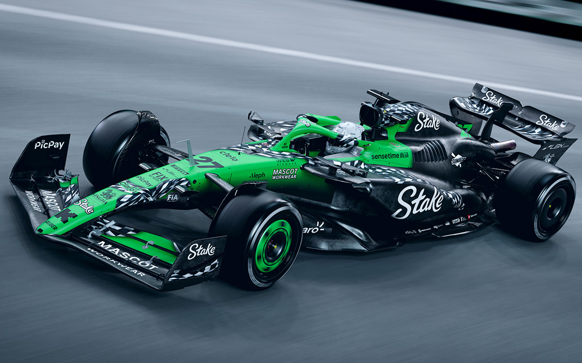 2025年F1ラスベガスGPでザウバーC45に施されるスペシャルリバリー「ファイナルラップ」 (5)