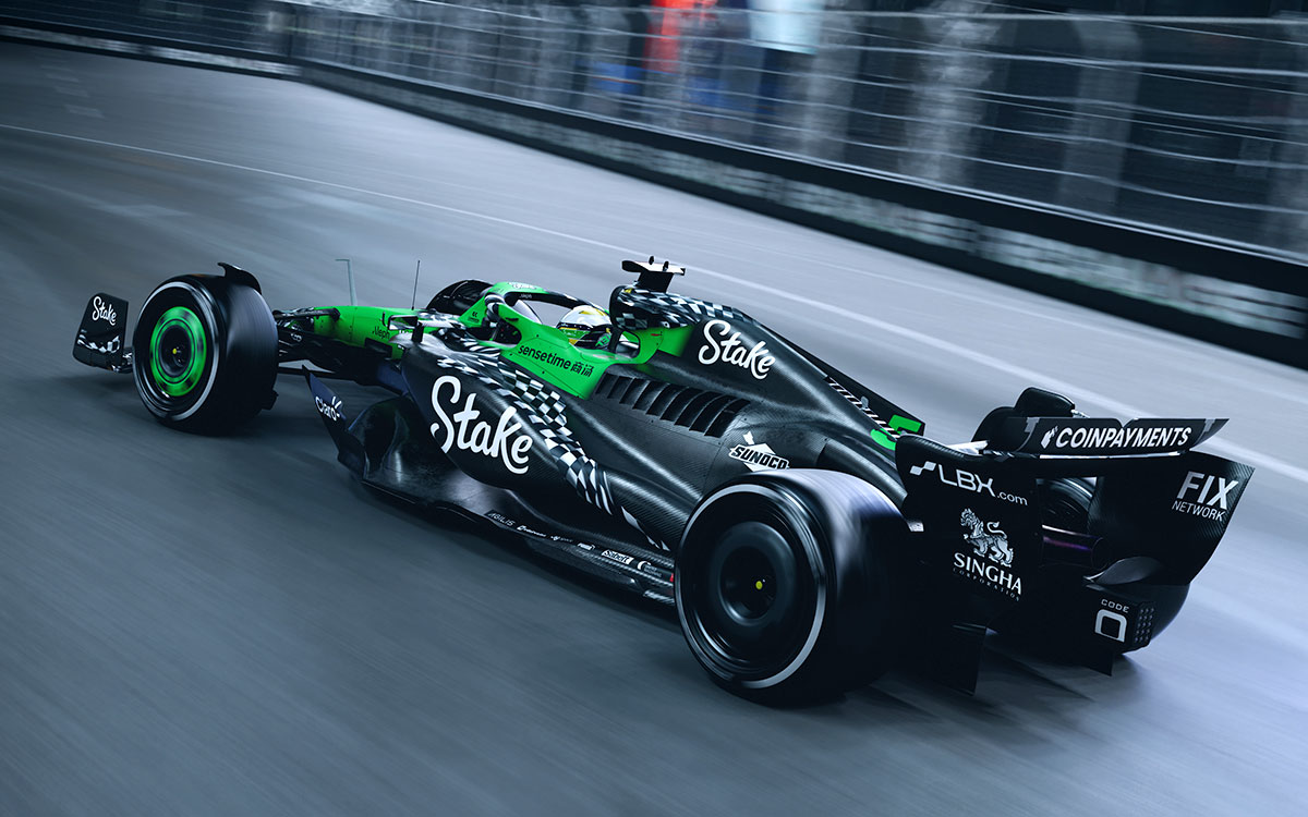 2025年F1ラスベガスGPでザウバーC45に施されるスペシャルリバリー「ファイナルラップ」 (6)