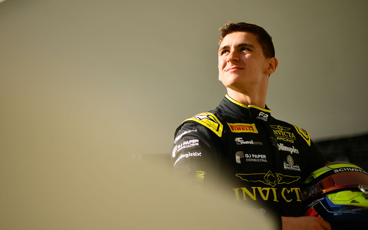 FIA-F2選手権チャンピオンに輝いたレオナルド・フォルナローリ(インヴィクタ・レーシング)