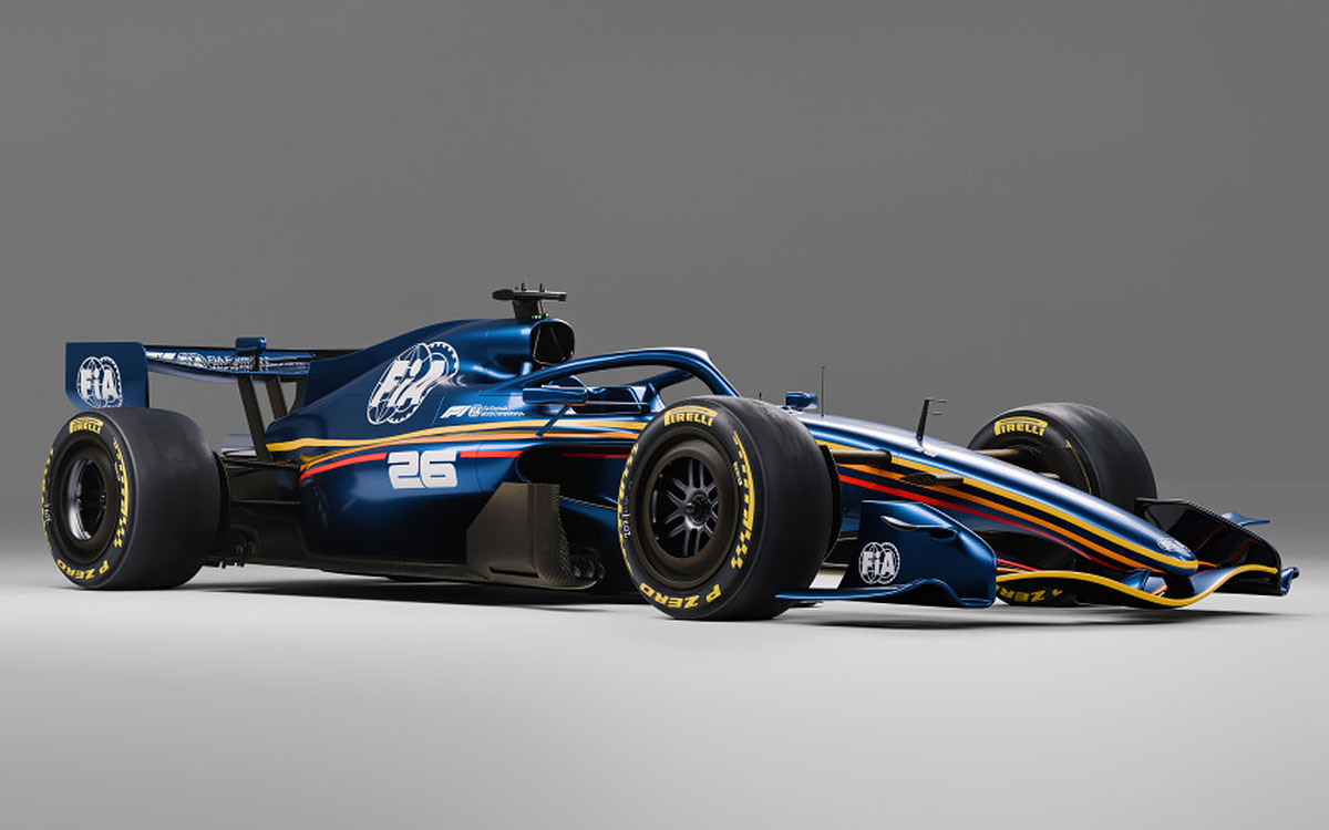 2026年型F1マシンの最新ビジュアルが登場、オーバーテイク含む”各種