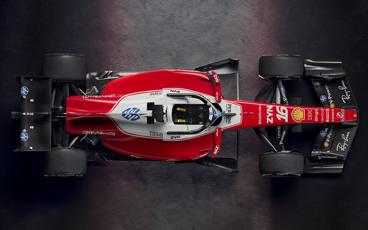 スクーデリア・フェラーリが2026年のFIA-F1世界選手権に投入する新車「SF-26」全体像、2026年1月23日 (6)