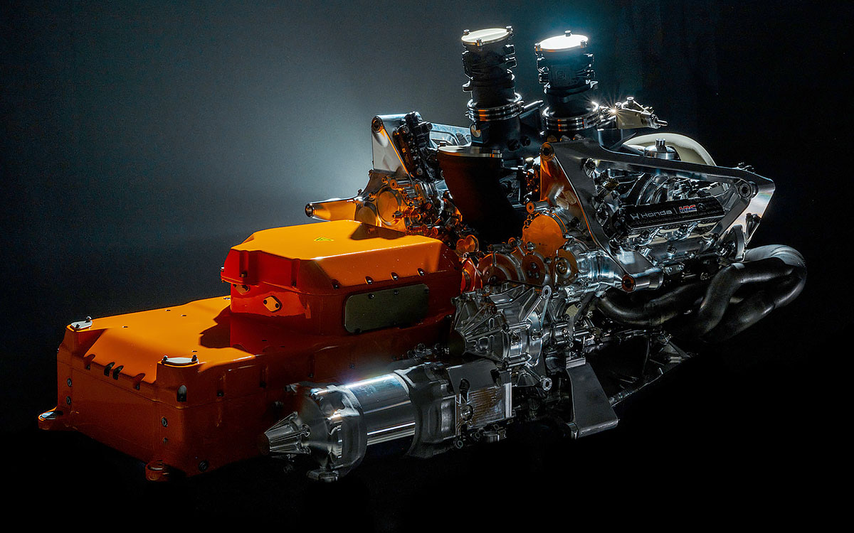 HRC（株式会社ホンダ・レーシング）が開発を手掛ける2026年型F1パワーユニット「RA626H」の全体像、2026年1月20日
