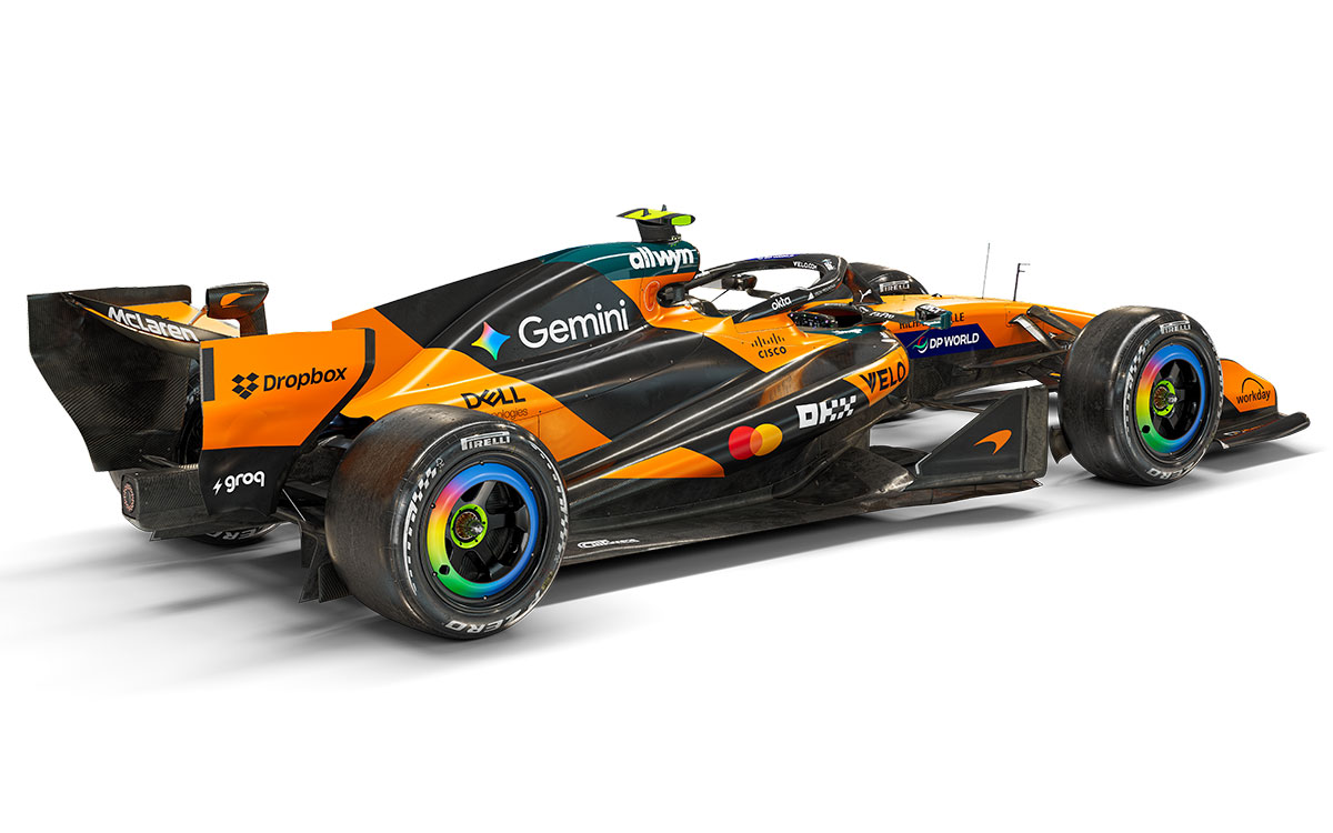 マクラーレンF1、王座防衛に挑む2026年新車「MCL40」のリバリーを初 マクラーレンF1、王座防衛に挑む2026年新車「MCL40」のリバリーを初
