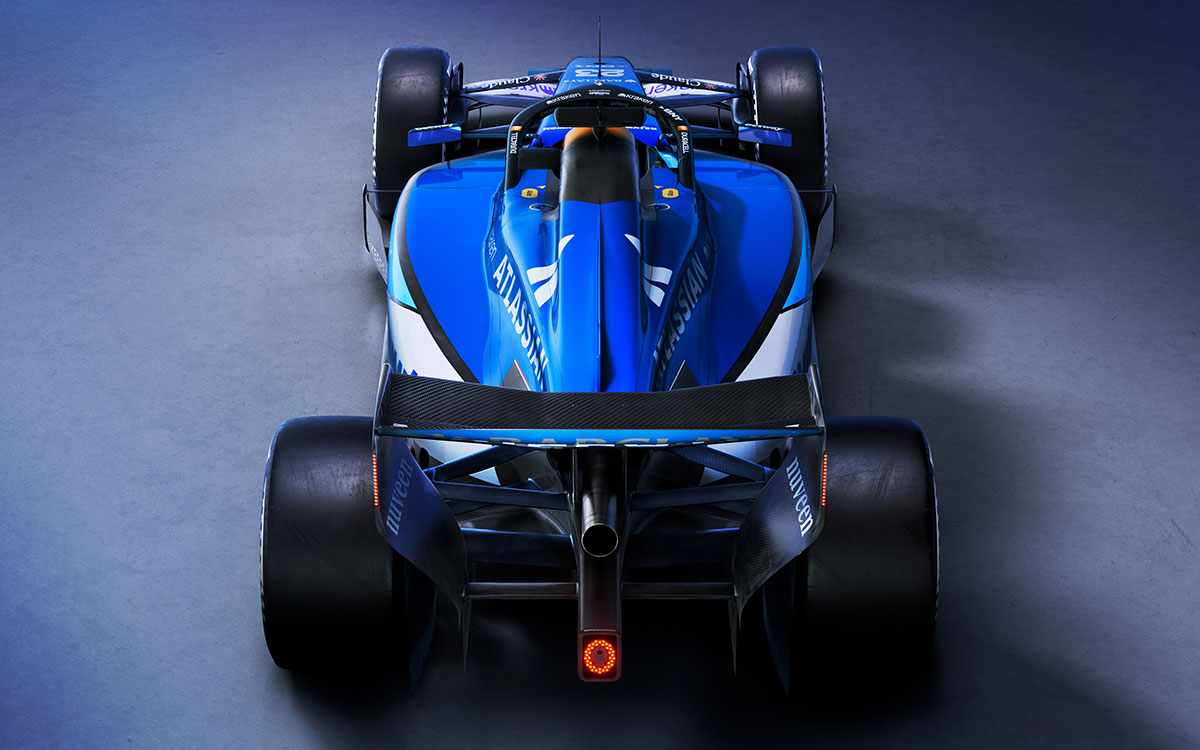 ウィリアムズの2025年型F1マシン「FW48」のレースリバリー、2026年2月3日 (5)