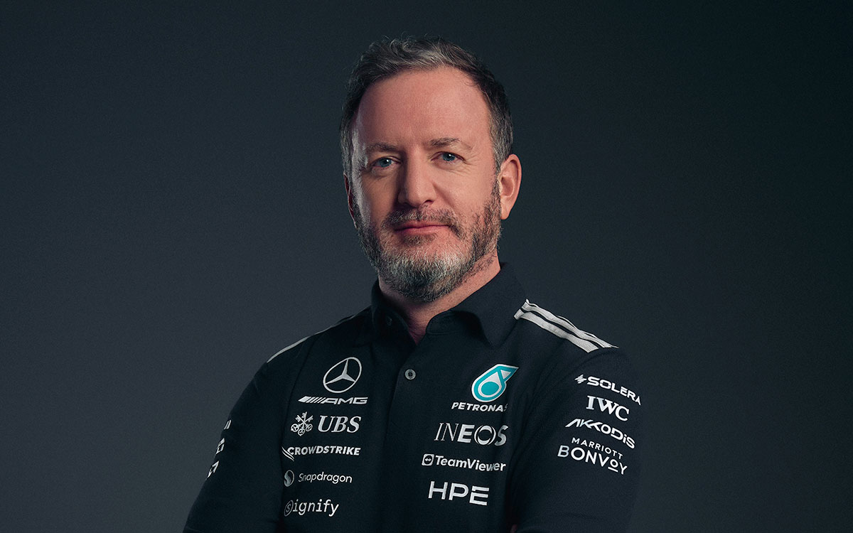 メルセデスF1チームの副チーム代表就任が発表されたブラッドリー・ロード、2026年3月20日