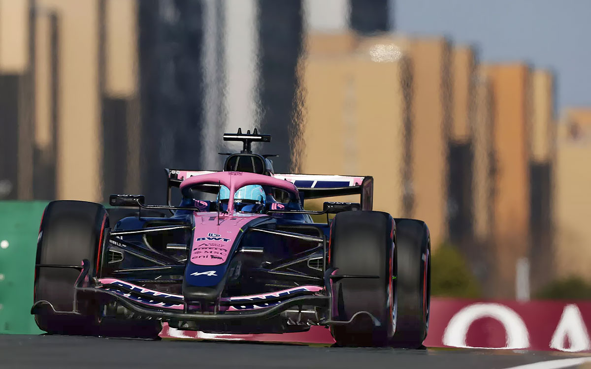 上海インターナショナル・サーキットを走行するピエール・ガスリー（アルピーヌ）、2026年3月14日(土) F1中国GP