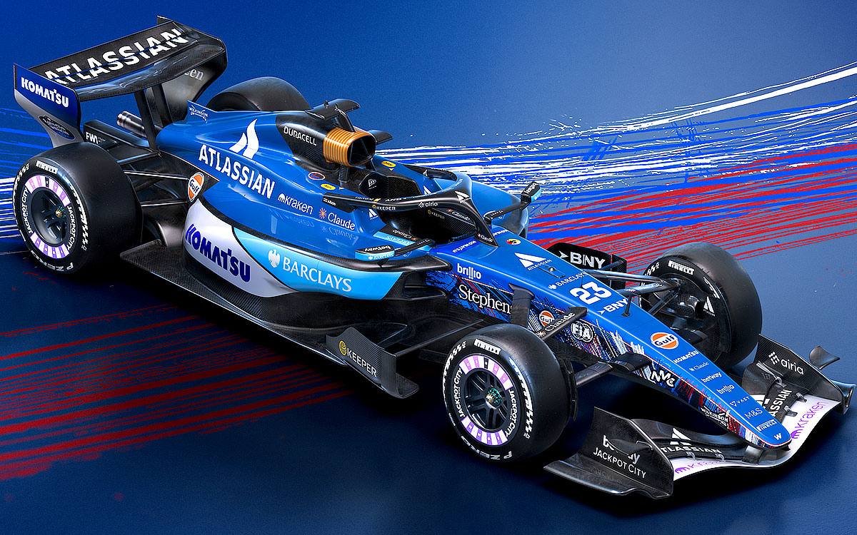 2026年F1イギリスGPでウィリアムズが「FW48」に採用するユニオンジャックに着想を得たスペシャルリバリー、2026年6月29日 (5)