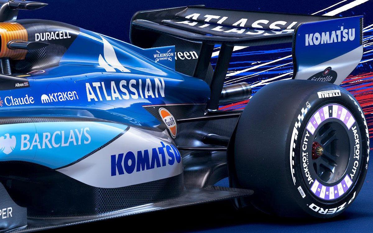 2026年F1イギリスGPでウィリアムズが「FW48」に採用するユニオンジャックに着想を得たスペシャルリバリー、2026年6月29日 (1)