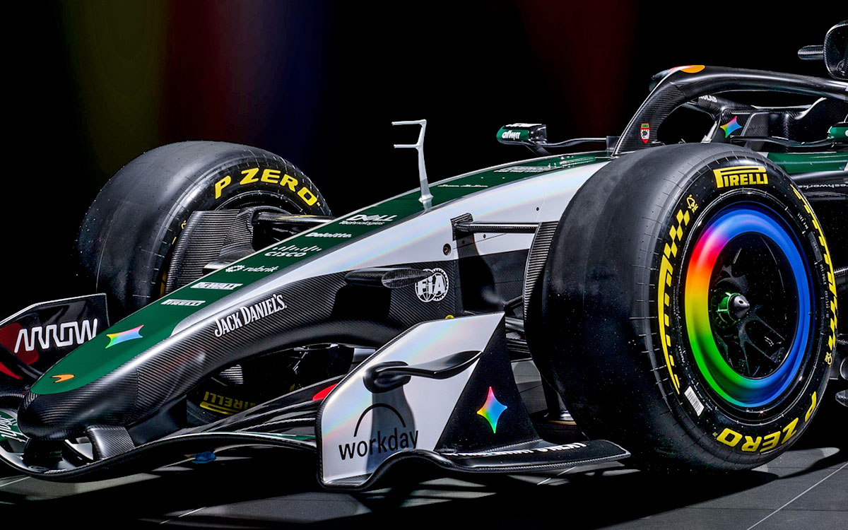 映画が生んだ伝説のカラー。マクラーレン、母国F1イギリスGPで初代