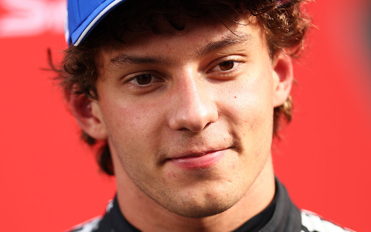 スプリント予選後のインタビューに応じるアンドレア・キミ・アントネッリ（メルセデス）、2026年8月21日(金) F1オランダGP（ザントフォールト・サーキット）