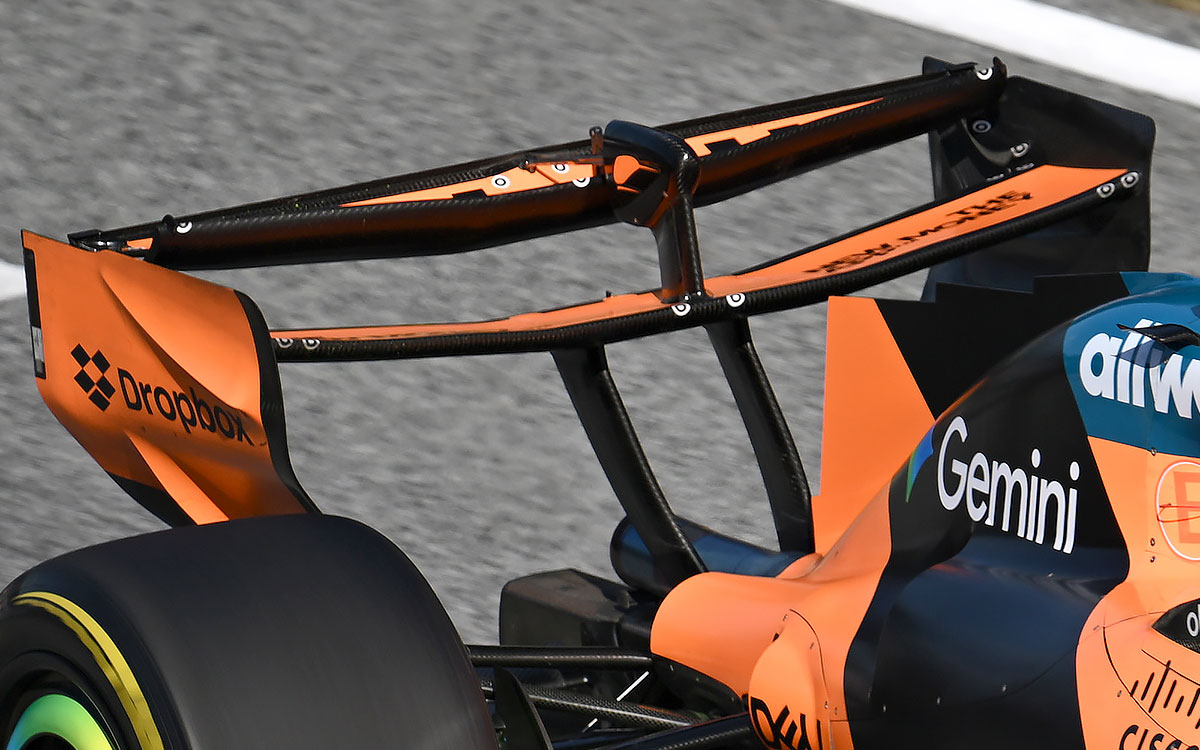 マクラーレン、F1イタリアGPで「Hウイング」遂に実戦投入。その名に
