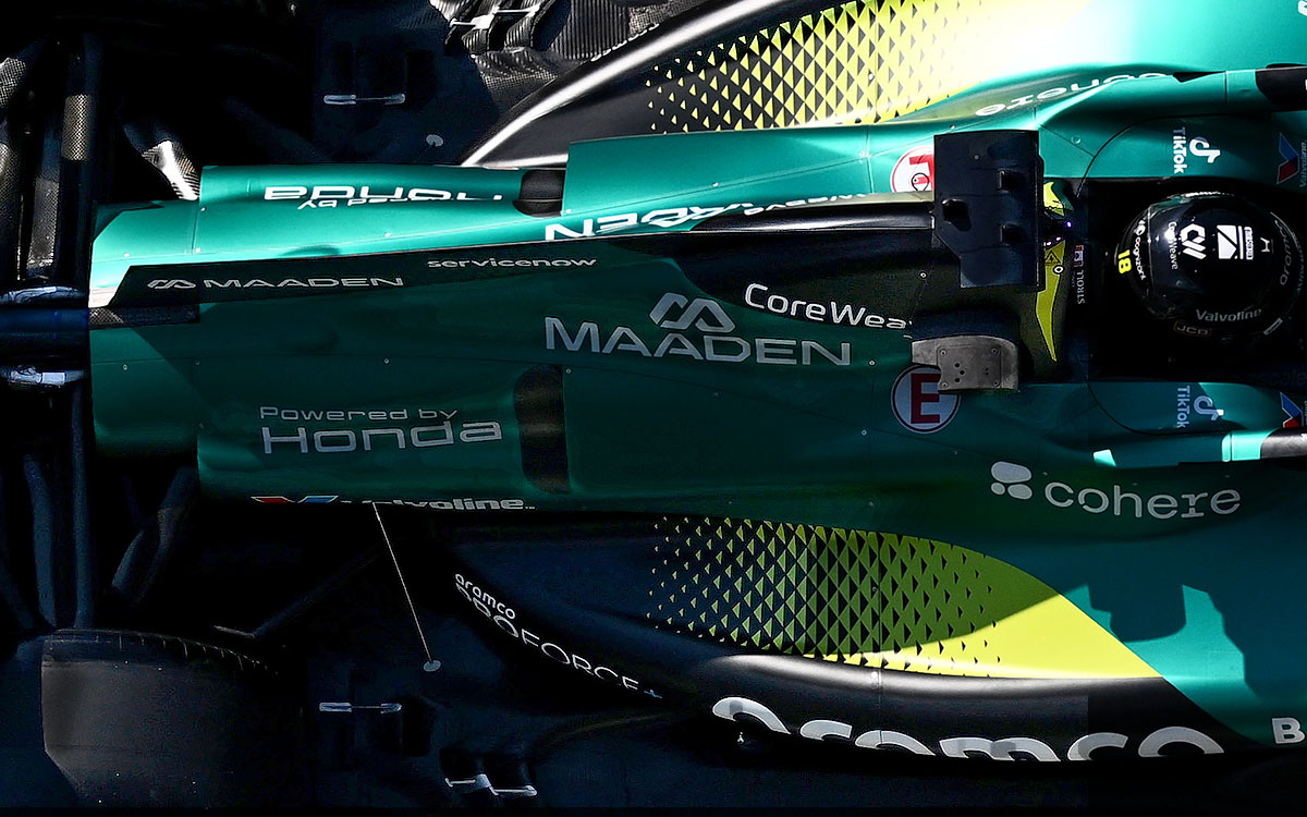 モンツァ・サーキットを走行するランス・ストロールのアストンマーティン・ホンダAMR26、2026年9月4日(金) F1イタリアGPフリー走行