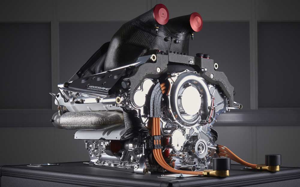 メルセデスF1エンジン PU106A Hybrid (2014)